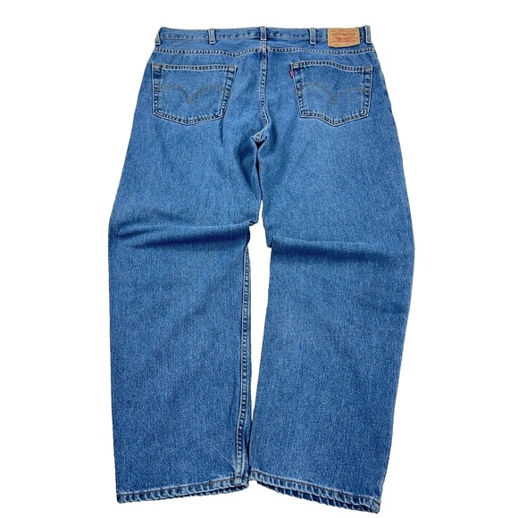Levi's Other - Vintage Levis 550 Jeans Men 42x32 Relaxed Fit Straight Leg Y2K Baggy Grunge Worn